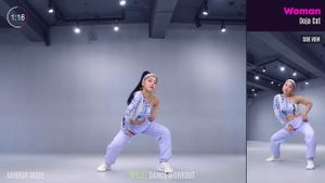 [Dance Workout] Doja Cat - Woman | MYLEE Cardio Dance Workout, Dance Fitness