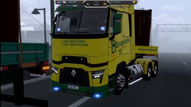 1º COMBOIO DO ANO ETS2 1.49 смотреть онлайн