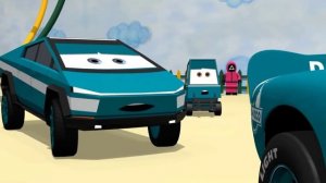 Тачки 3 Молния Маккуин против Лего Игра Кальмар