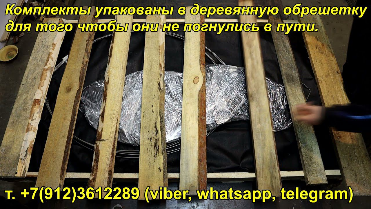 Упаковка комплектов элементов для отправки