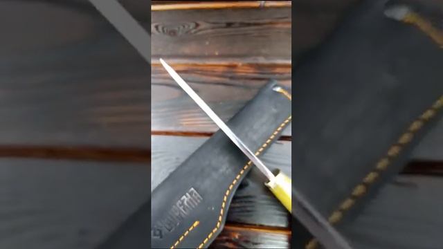 Нож из стали Х12МФ Борема "Якут ковка" смотреть онлайн