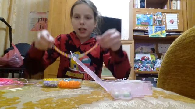 Туториал плету из бусин: кольцо и браслет. смотреть онлайн