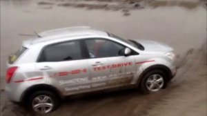 14.04.2012 Внедорожный тест-драйв автомобилей SsangYong