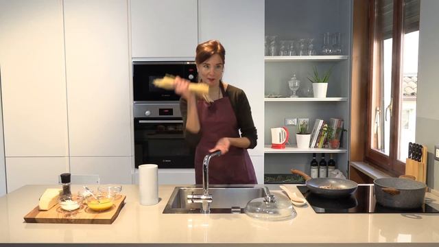 Рецепт спагетти карбонара смотреть онлайн