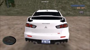GTA 3 mods 2015 - MITSUBISHI LANCER EVO X