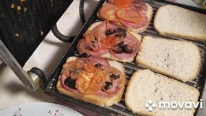 Тосты на гриле 🙂