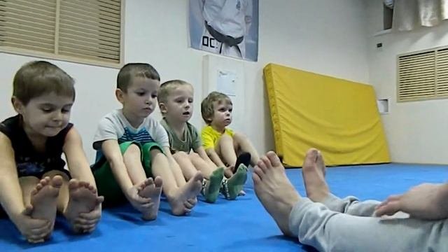 Занятия в детских группах в Академии спорта Е.В. Головихина
