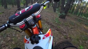 REGULMOTO ATHLETE 250 | честный тест на брёвнах | тренировка