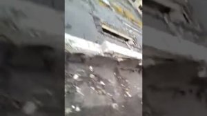 Крыша заброшенной военской части г. Североморск
