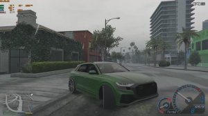 GTA V Audi Q8 звук двигателя из игры