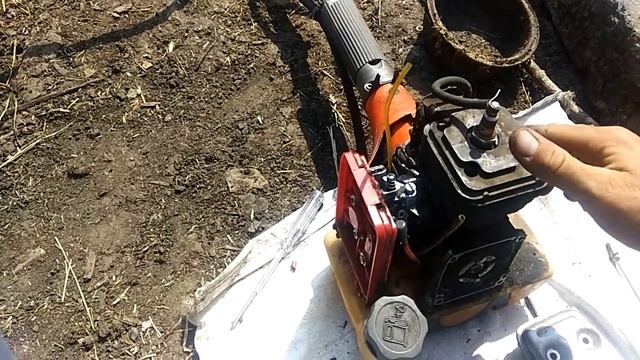 #SpartaОлеоМак  Ремонт бензокосы Sparta 38 Oleo-Mac