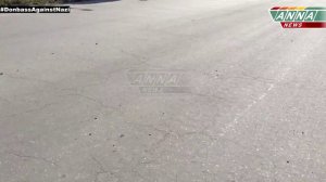 ЛНР. Луганск. Снаряд попал в автобус. 02.09.2014