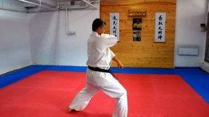 Ката Пинан Cоно Ичи киокушинкай каратэ So-Kyokushin karate/ Kata Pinan sono ichi