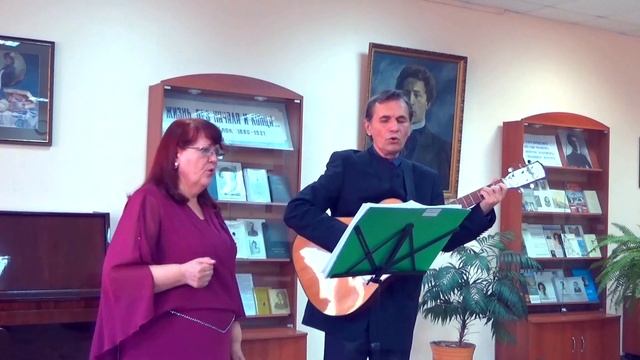 ЗВУКИ - романс на стихи Михаила Лермонтова поют Раиса Криницкая и Анатолий Пережогин (музыка,гитара