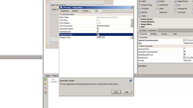 JAVA Creating a SWING GUI application with NetBeans IDE 7 4 смотреть онлайн