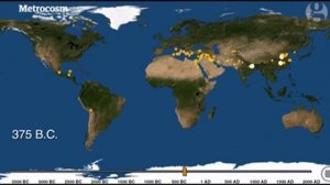 Как появлялись города. Интерактивная карта за 6000 лет отThe Guardian!