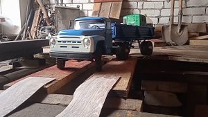 игрушки из СССР зил-130 с полуприцепом зил-130 самосвал ураган 6х6 модели Rc