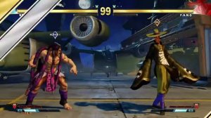 STREET FIGHTER V Necalli vs F.A.N.G