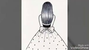 Как нарисовать красивые картинки девочек. Pretty picturest girl
