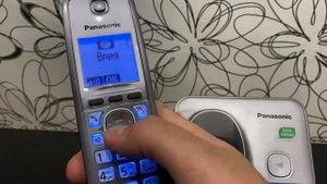 Домашний телефон Panasonic.