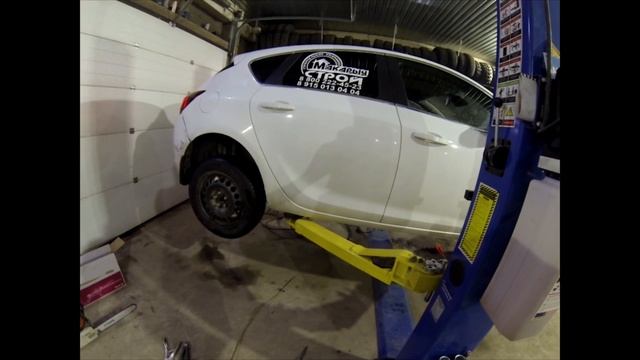 Замена передних стоек на opel astra J смотреть онлайн