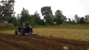 Т-40АМ Фрезерование участка