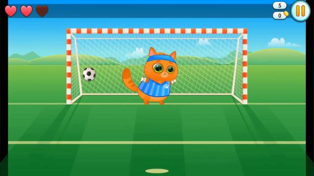 Киса БУБУ # Котик на рыбалке детский мультик игра от Малинка kid TV