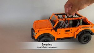Lego Technic 42126 C model - Ford Bronco