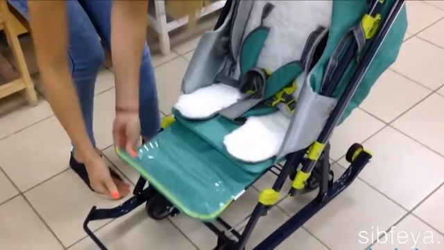 Санки коляска Ника детям 7-3 смотреть онлайн