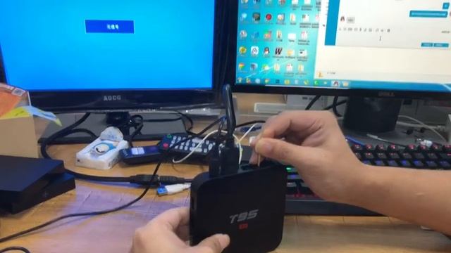 Update T95 S1 by TF card S905W 2gb 16gb elebao смотреть онлайн