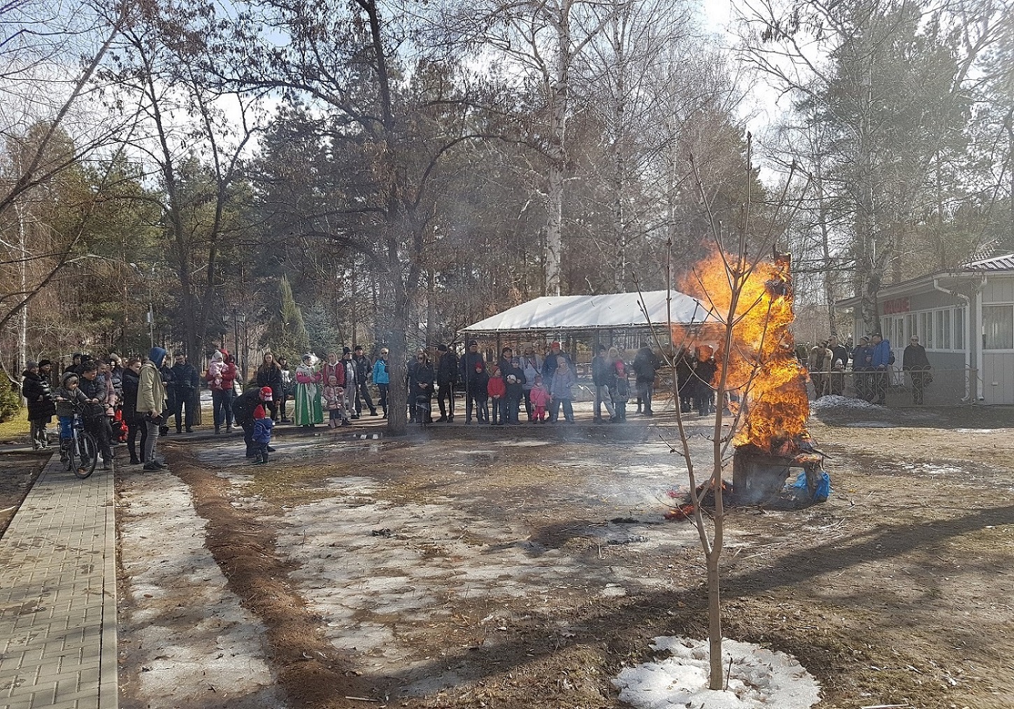 В Осинках проводили зиму 2018-2019 гг