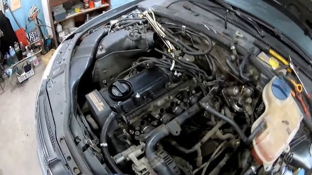 VW Passat B5. Троит на бензине. смотреть онлайн