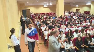 В Оренбурге состоялась встреча с двукратным олимпийским чемпионом по плаванию Евгением Рыловым