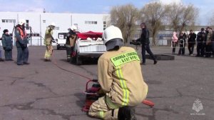 28.03 В Белгороде прошли соревнования по проведению аварийно-спасательных работ при ликвидации ДТП