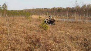 Kawasaki Brute Force 750 mudding