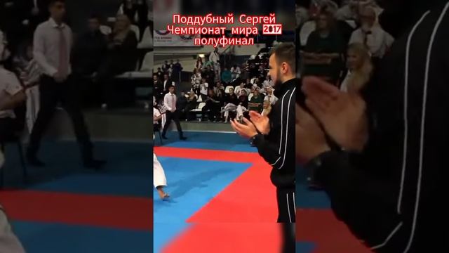 Чемпионат мира по косики каратэ 2017. Поддубный Сергей. Полуфинал.