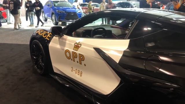 CORVETTE ONTARIO POLICE (OPP) - Toronto International Auto Show 2023 смотреть онлайн