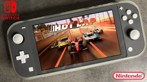 Hot Lap Racing Nintendo Switch Lite Gameplay