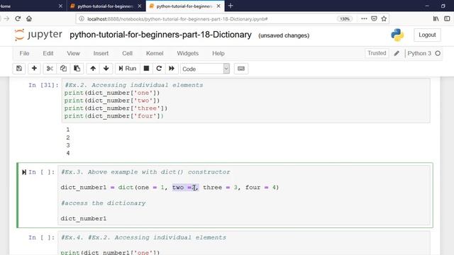Python Tutorial For Beginners - Part - 18 - Dictionary - Part - 02