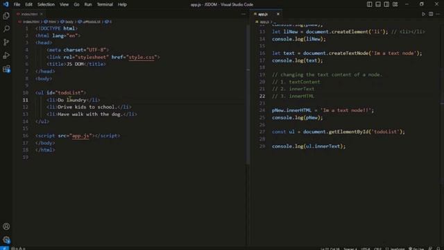 Make changes to the DOM | Lecture 4 | JavaScript DOM