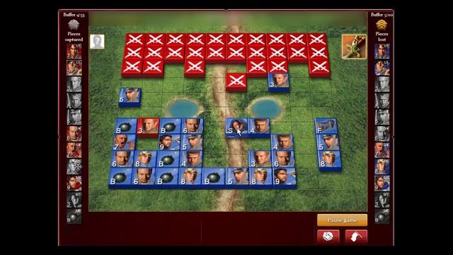 Mystery Player Stratego Tutorial Series(Flag up Front) Game 20 of 25 смотреть онлайн