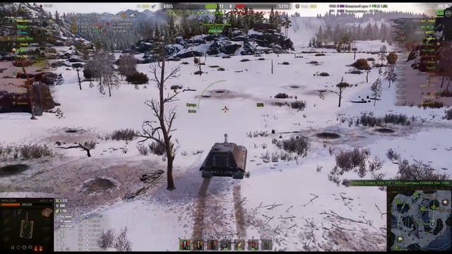 [World of Tanks] Jagdpanzer E 100. Линия Маннергейма. X уровень. Техника Германии.