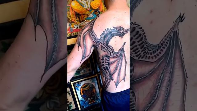 🕉WALTER GANDINI 🕉️ Ganesha Art Tattoo  Studio // 🐉 DRAGON 🐉