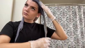 GREY HAIR USING WELLA T14 & 050