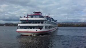 Крайний заход теплохода Константин Федин