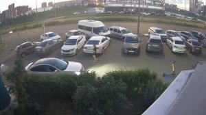 Видео с камер ДТП Skyline влетел в столб в Оренбурге