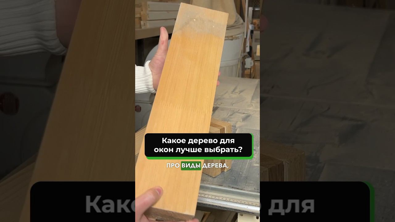 Сосна, дуб или лиственница? Из какого дерева лучше заказывать деревянные евроокна?