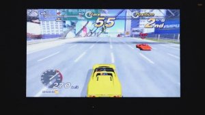 OutRun PS2 on Sony PlayStation 3D Display CECH-ZED1U 24”