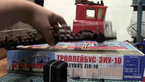 Сборка троллейбуса ЗиУ 10 AVD models
