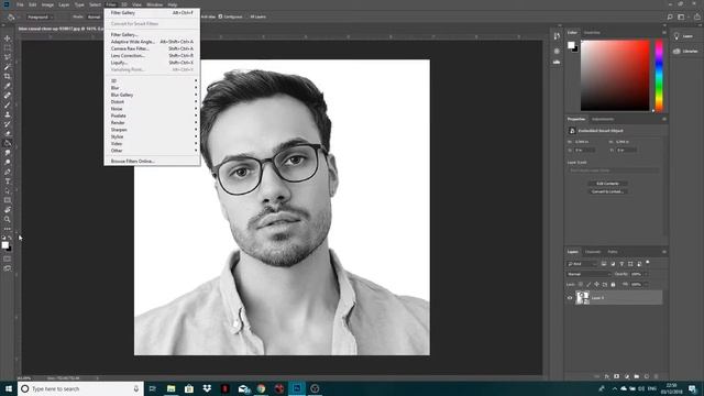 How to make an Andy Warhol POP ART Portrait in Photoshop смотреть онлайн